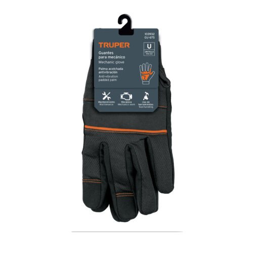 103932 - Guante para mecánico, antivibraciones, unitalla, TRUPER
