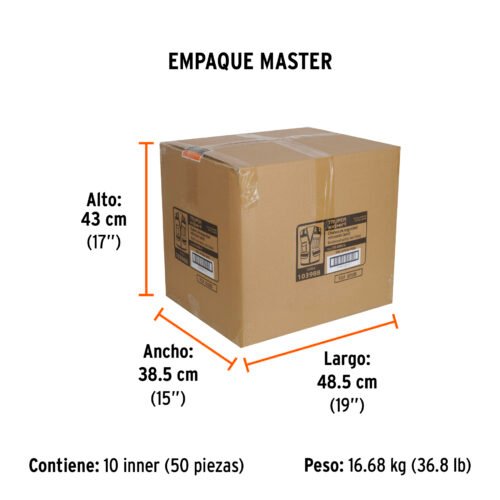 103988 - Chaleco seguridad reforzado azul con bolsas, EG, EXPERT