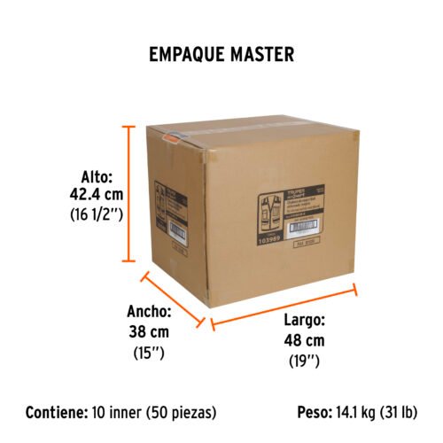 103989.4 103989 - Chaleco seguridad reforzado negro con bolsas, M, EXPERT