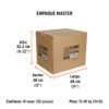 103990 - Chaleco seguridad reforzado negro con bolsas, G, EXPERT
