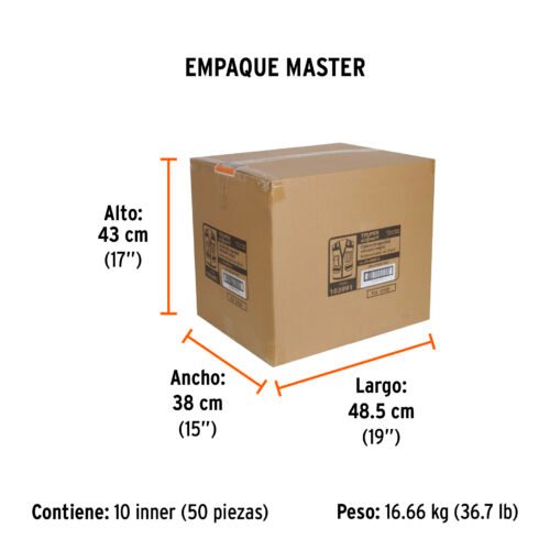 103991.4 103991 - Chaleco seguridad reforzado negro con bolsas, EG, EXPERT