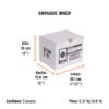 104000 - Borla p/pulir de lana de 5" hook and loop, TRUPER