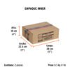 104002 - Borla p/pulir de lana trenzada de 8" hook and loop, TRUPER