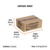 104003 - Borla p/pulir de lana trenzada de 7" hook and loop, TRUPER