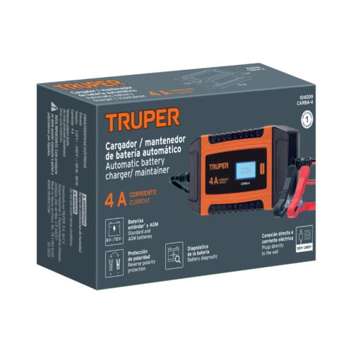 104009 104009 - Cargador de 4 Amperes para baterĂas de 6V /12V