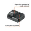 104018 - Cargador rápido de baterías de ion litio 20V, TRUPER MAX