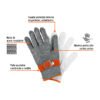 104026 - Guante Anticorte NV 5 de Acero Inoxidable, M, Truper