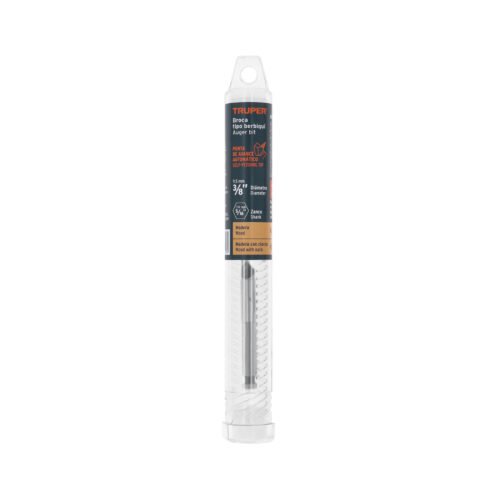 104059.6 104059 - Broca auger tipo berbiquí 3/8" X 6", TRUPER