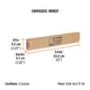 104067 - Broca auger tipo berbiquí 3/8" X 18", TRUPER