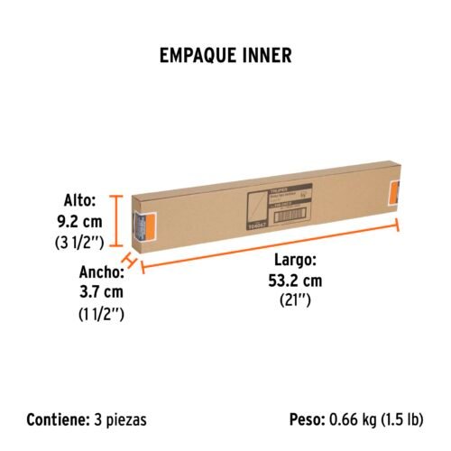 104067 - Broca auger tipo berbiquí 3/8" X 18", TRUPER