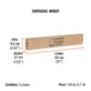 104069 - Broca auger tipo berbiquí 5/8" X 18", TRUPER