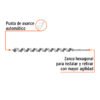 104073 - Broca auger tipo berbiquí 1" X 18", TRUPER
