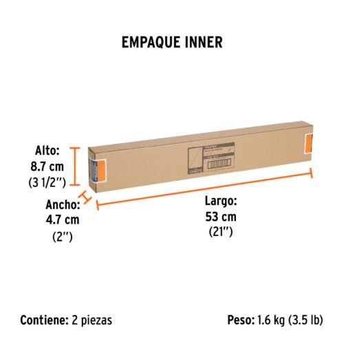 104073 - Broca auger tipo berbiquí 1" X 18", TRUPER
