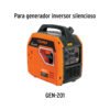 104106 - Bujía para generador silencioso GEN-201, TRUPER