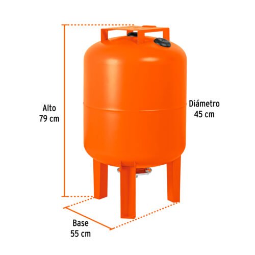 104112.1 104112 - Tanque hidroneumático vertical, 80 litros, TRUPER