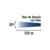 41010 - Linterna plástica de LED, 40 lm, recargable, ULTRACRAFT