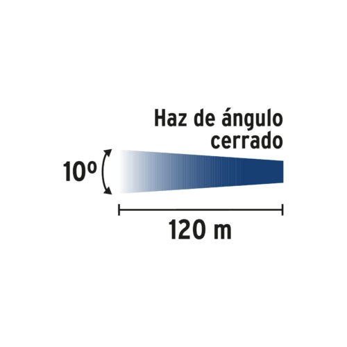 41010 - Linterna plástica de LED, 40 lm, recargable, ULTRACRAFT