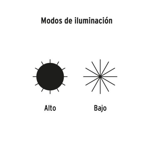 41010 - Linterna plástica de LED, 40 lm, recargable, ULTRACRAFT