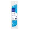 410194 41019 - Bolsa con 50 cinchos plásticos 50 lb, 300 x 4.5 mm, azules