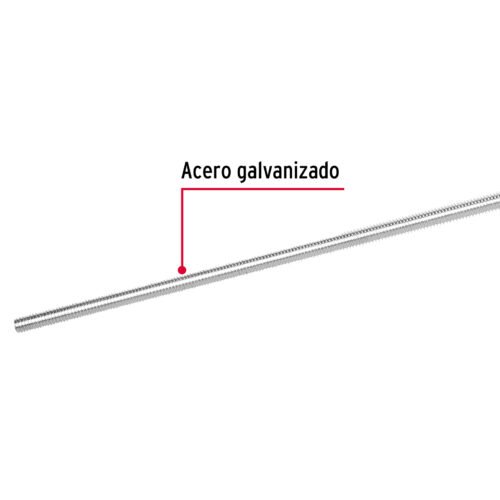 42413 - Varilla roscada de 1 m x 3/8", FIERO