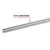 42419 - Varilla roscada de 1 m x 1", FIERO