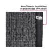 43004 - Rollo de toldo sombra 80% de 25 m x 1.85 m, FIERO