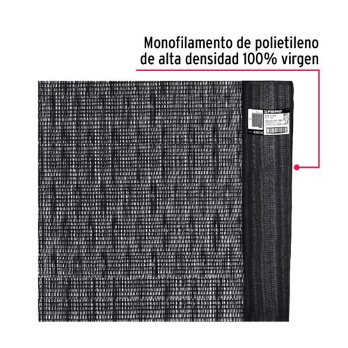 43004 - Rollo de toldo sombra 80% de 25 m x 1.85 m, FIERO