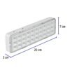 430072 43007 - Lámpara de emergencia de 30 Leds, 220 lm recargable, Volteck