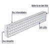430081 43008 - Lámpara de emergencia de 60 Leds 300 lm recargable, Volteck
