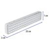 430082 43008 - Lámpara de emergencia de 60 Leds 300 lm recargable, Volteck