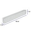 430092 43009 - Lámpara de emergencia de 100 Leds 500 lm recargable, Volteck