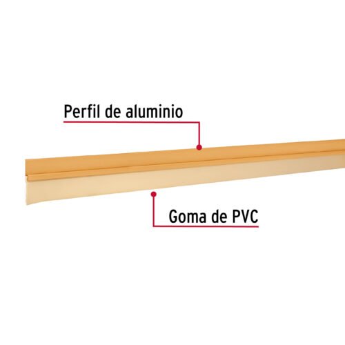 430361 43036 - Guardapolvo fijo de 120 cm, dorado, HERMEX