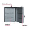 43069 - Caja con 60 ganchos para llaves, HERMEX