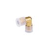43070 - Codo unión a 90° de latón de 3/8 x 3/8", Foset