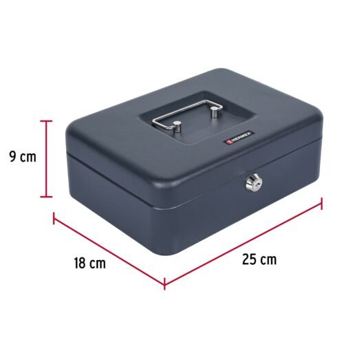 43075 - Caja para dinero, 25 cm, HERMEX