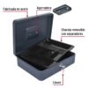 430763 43076 - Caja para dinero, 30 cm, HERMEX