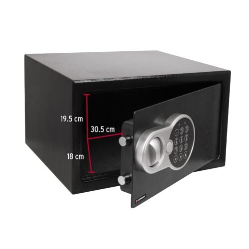 430803 43080 - Caja de seguridad electrónica, chica, HERMEX