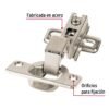 43159 - Bolsa c/2 bisagras bidimensionales de 110° cobertura interna