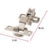 43159 - Bolsa c/2 bisagras bidimensionales de 110° cobertura interna