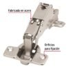 431632 43163 - Bolsa c/2 bisagras bidimensionales de 165°cobertura completa
