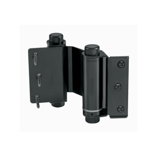 43184 43184 - Bisagra de doble acción 3" acero negro, HERMEX