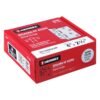 43191 - Bisagra rectangular 4" acero pulido, HERMEX
