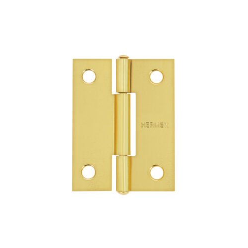 43194 - Bisagra rectangular 2" acero latonado, HERMEX