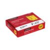 43194 - Bisagra rectangular 2" acero latonado, HERMEX
