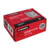 43224 - Bisagra cuadrada 4" acero inox, cabeza redonda, HERMEX