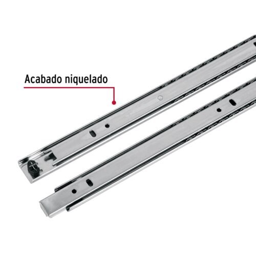 432771 43277 - Bolsa con 2 correderas extensión 30 cm p/cajón, ancho 2.5 cm