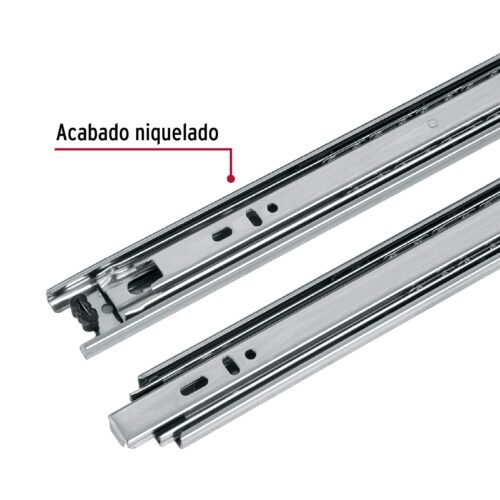 432841 43284 - Bolsa con 2 correderas extensión 30 cm p/cajón, ancho 3.5 cm