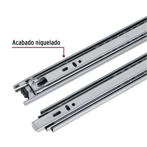 432851 43285 - Bolsa con 2 correderas extensión 35 cm p/cajón, ancho 3.5 cm