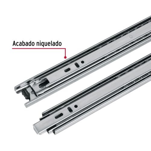 432861 43286 - Bolsa con 2 correderas extensión 40 cm p/cajón, ancho 3.5 cm