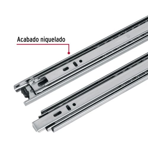 432881 43288 - Bolsa con 2 correderas extensión 50 cm p/cajón, ancho 3.5 cm